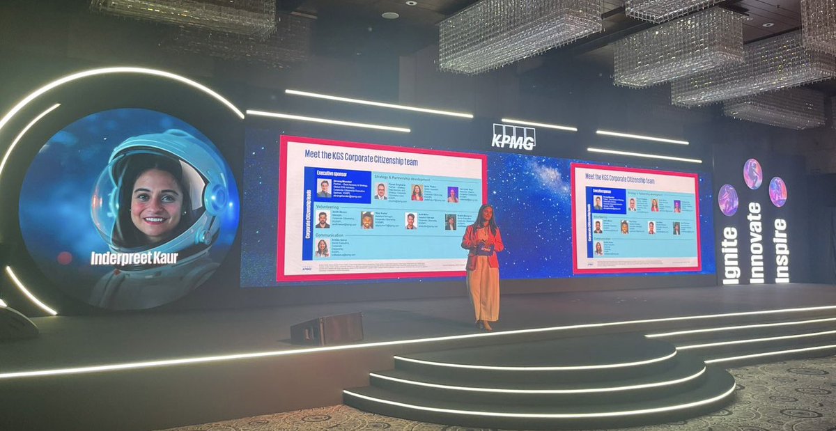 IPDevgun's tweet image. Honoured to represent my team at a KPMG leadership event, where I had the opportunity to present the work we’re driving through our CSR initiatives.
I shared how our people, along with our committed NGO partners, are creating measurable and meaningful impact across communities.