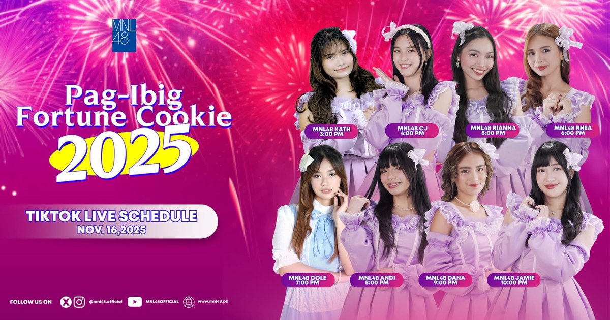 and where on the verge of dropping lalabs, galaw galaww!! 

Live later at 7:00 pm, send your love and support and please vote on the GForm🥹💖

📥: tinyurl.com/FortuneCookie2…

#MNL48 
#MNL48Cole