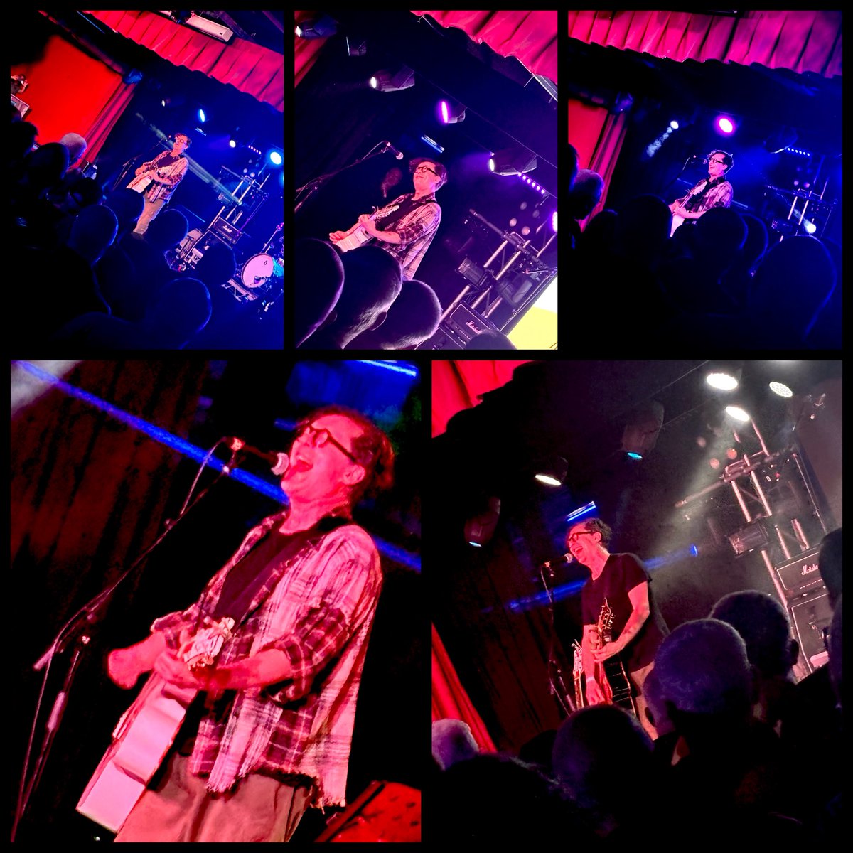 Awesome Miles Hunt from Wonder Stuff acoustic in Reds Bar Saturday afternoon 

🎶🎶🤩🤩😘