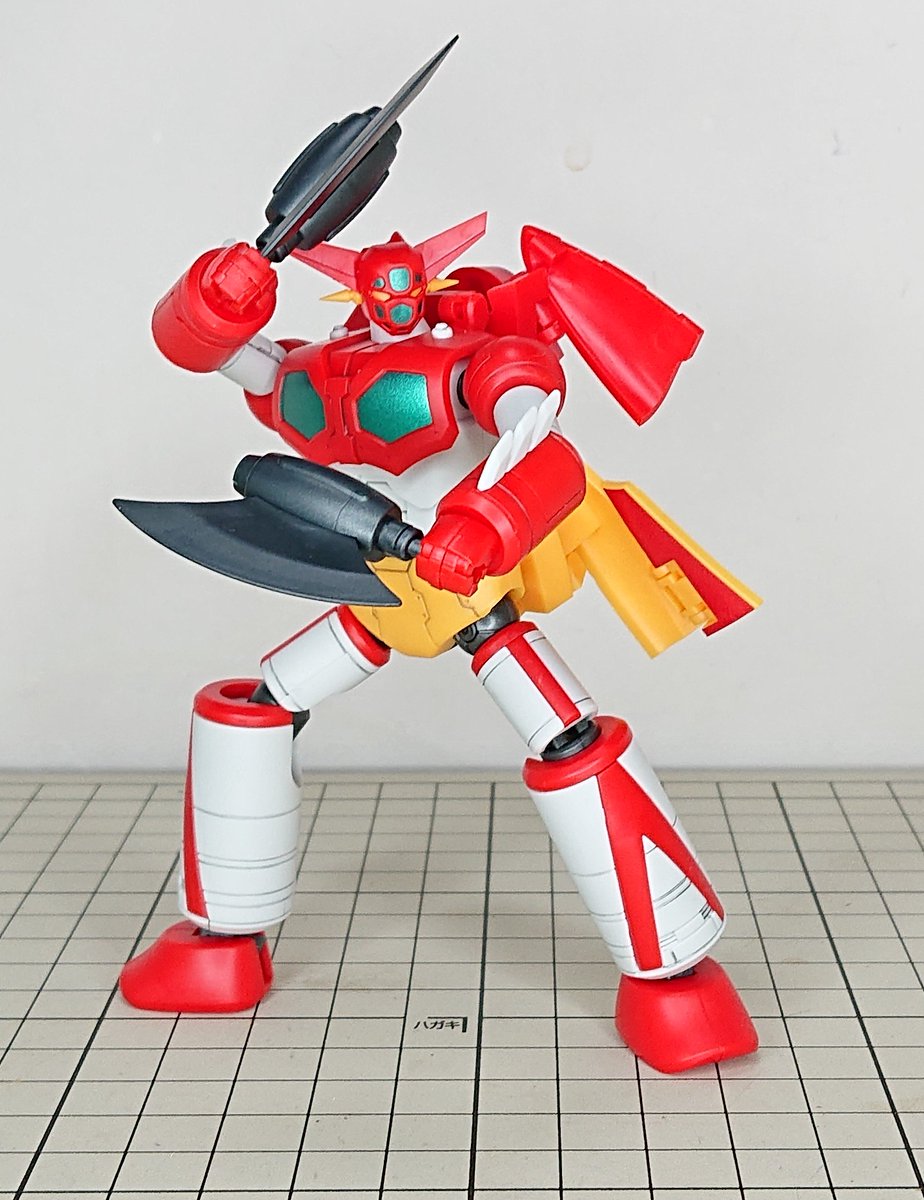 F_system_GP's tweet photo. ミニ合体変形ゲッター1完成！
ガンバスターも同じだけど、ゲットマシン時にスタンド穴がないので折角変形させても飾りにくい
#プラモデル https://t.co/yYU8fDvIR8