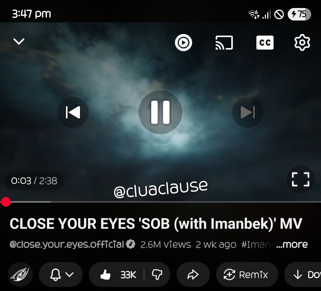 cluaclause's tweet photo. 251116 16:00 KST

#CLOSEYOUREYES #클로즈유어아이즈
#blackout #blackout_SOB_MV https://t.co/NsLPRtXE9j