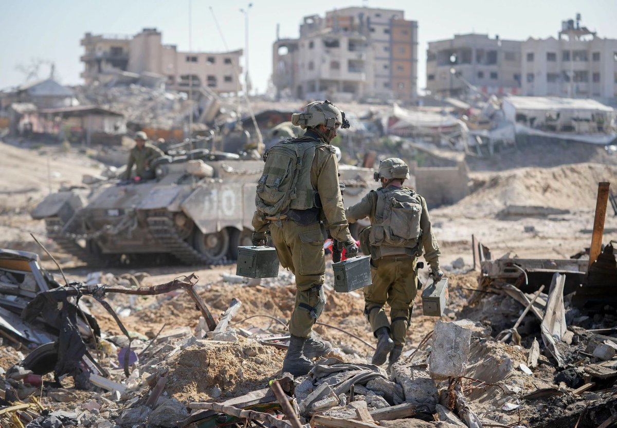 🚨BREAKING: Israeli Defense Minister TODAY:

“Israel’s policy is clear: There will be no Palestinian state. Gaza will be demilitarized down to the last tunnel. Hamas will be disarmed.”

No more mincing words.