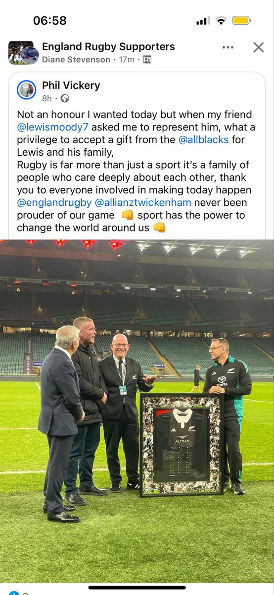 Cal92's tweet image. Absolutely CLASS from the New Zealand All Blacks 👏 Rugby is a family ❤️ #allblacks #NewZealand #rugby