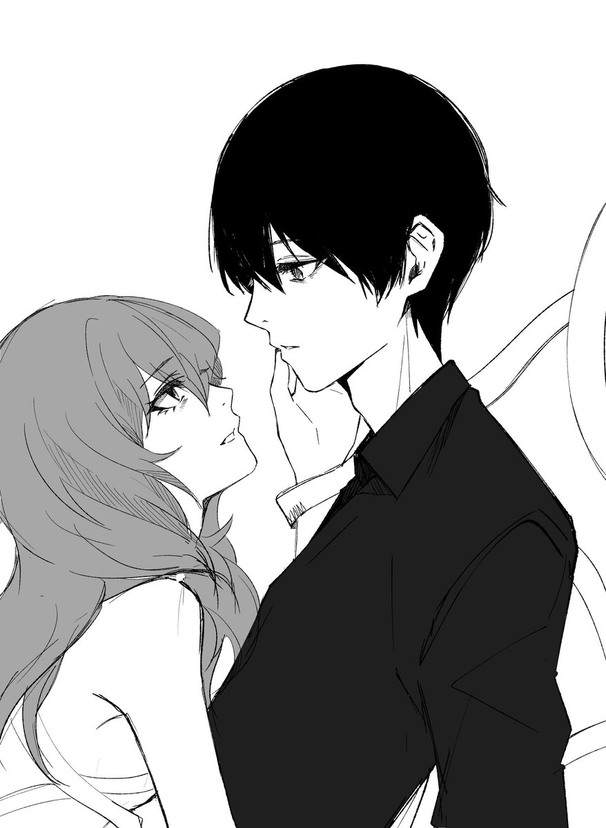 카네키 켄 | 金カネ木キ 研ケン｜Ken Kaneki
&amp;
요시무라 에토 | 芳村 愛支｜Eto Yoshimura

눈알키스를 떠올리며 그림

#東京喰種 #TokyoGhoul #도쿄구울