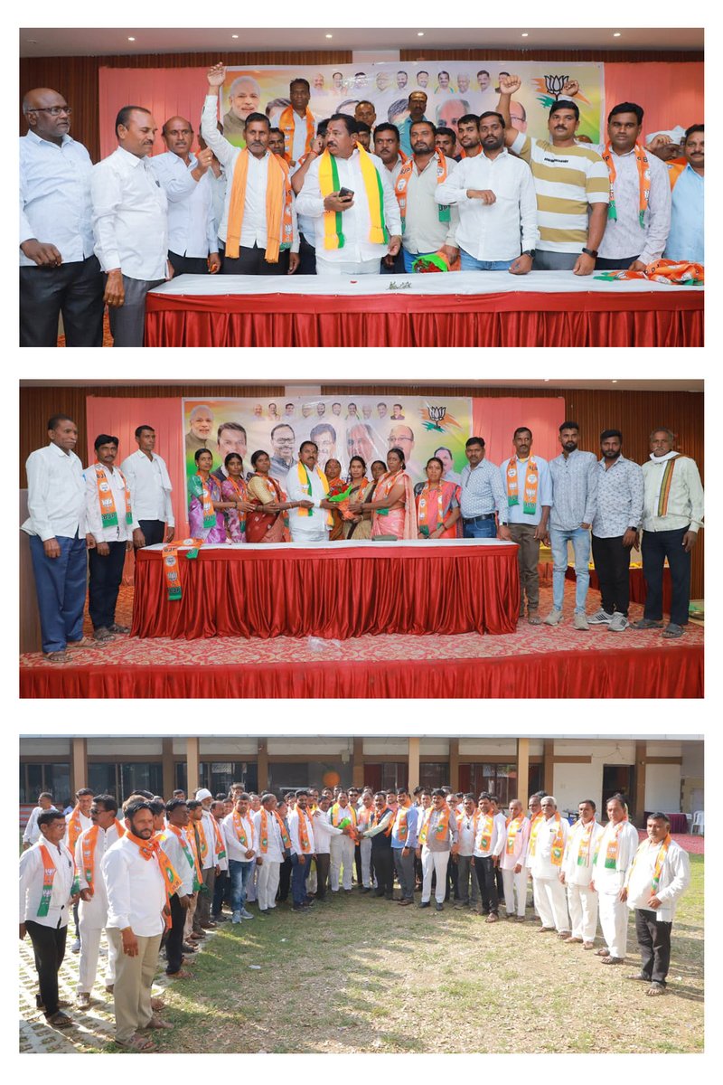 BaliramSiraskar's tweet image. #OfficeofBaliramSiraskar
मा. बळीराम भाऊ सिरस्कर यांनी नागपूर येथे आ. रविंद्र चव्हाण साहेब व डॉ. उपेंद्र कोठेकर यांच्या उपस्थितीत हजारो कार्यकर्त्यांसह भा.ज.प.मध्ये प्रवेश केला. विदर्भातील विकासाला नवी गती!
@BJP4Maharashtra @RaviDadaChavan #BJP4Development #BJP4Maharashtra