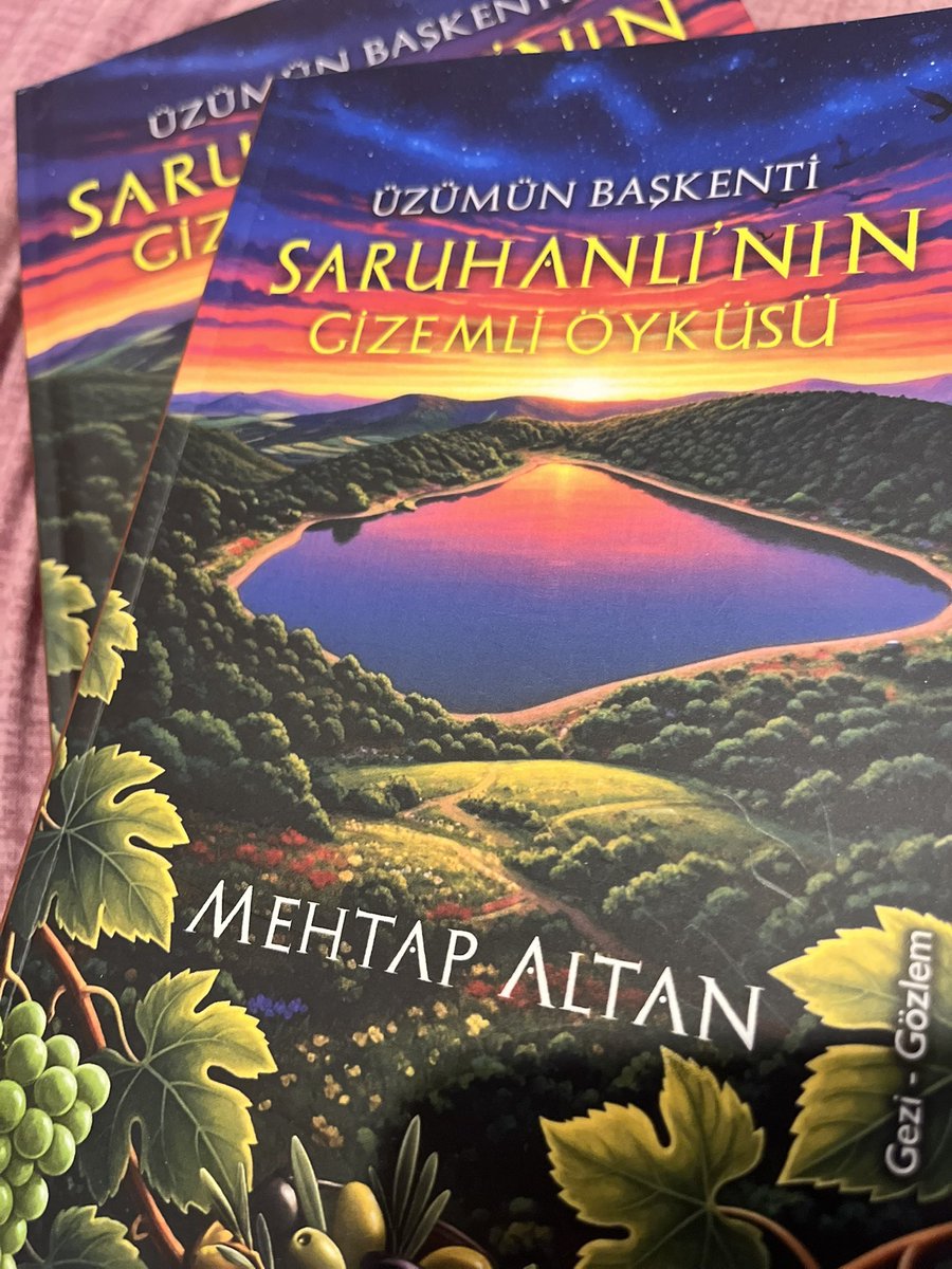 nidayisevim's tweet image. Mehtap Altan&apos;dan yeni bir eser daha &quot;Üzümün Başkenti Saruhanlı&apos;nın Gizemli Öyküsü&quot; havasını koklayarak, suyunu içerek, tarihî, kültürel mirâsını, kabristanlarını ziyaret ederek gözlemlenen, kaleme alınan kitabın müellifini tebrik ediyoruz. İrfân dünyamıza hayırlı, uğurlu olsun..