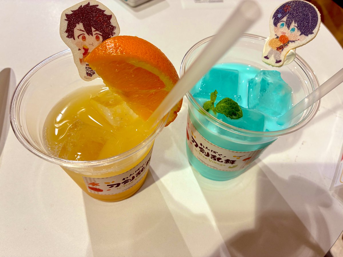 み、見かけたのでつい…( ˘ω˘ )
(どちらも飲み物)