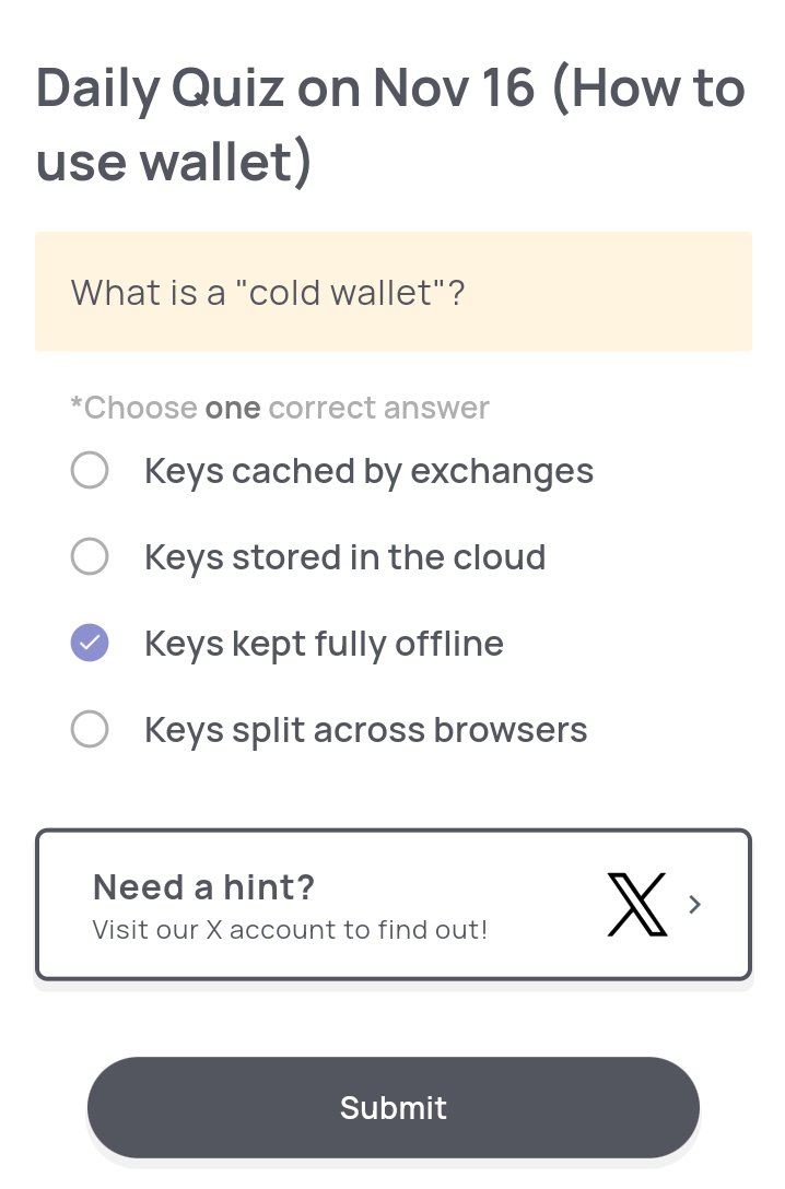 churchi_blaq's tweet image. NOVEMBER 16th, 2025
1) #SyntaxVerse quiz answer for today 🎯
2) #Xenea wallet #quiz answer for today  ✅
3) #Marina protocol quiz #answer 🔥
4) #SpurProtocol quiz answer 👌

Time to contribute and stack with 👇
@SIXR_cricket