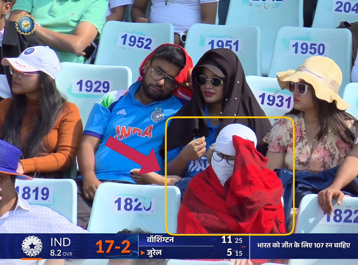 That one single in the India vs South Africa Test… holding all the tension 😄 #INDvsSA