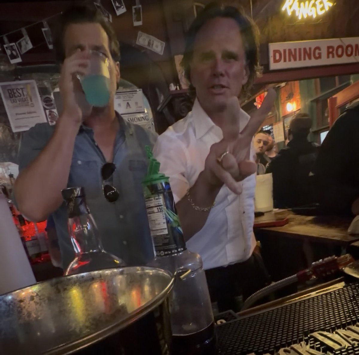 Tunnelsnakefool's tweet image. Walton low key revealed stuff abt season two when he saw my Victor prop today I will have a series of vids on it when I regain foot feeling. #fallout