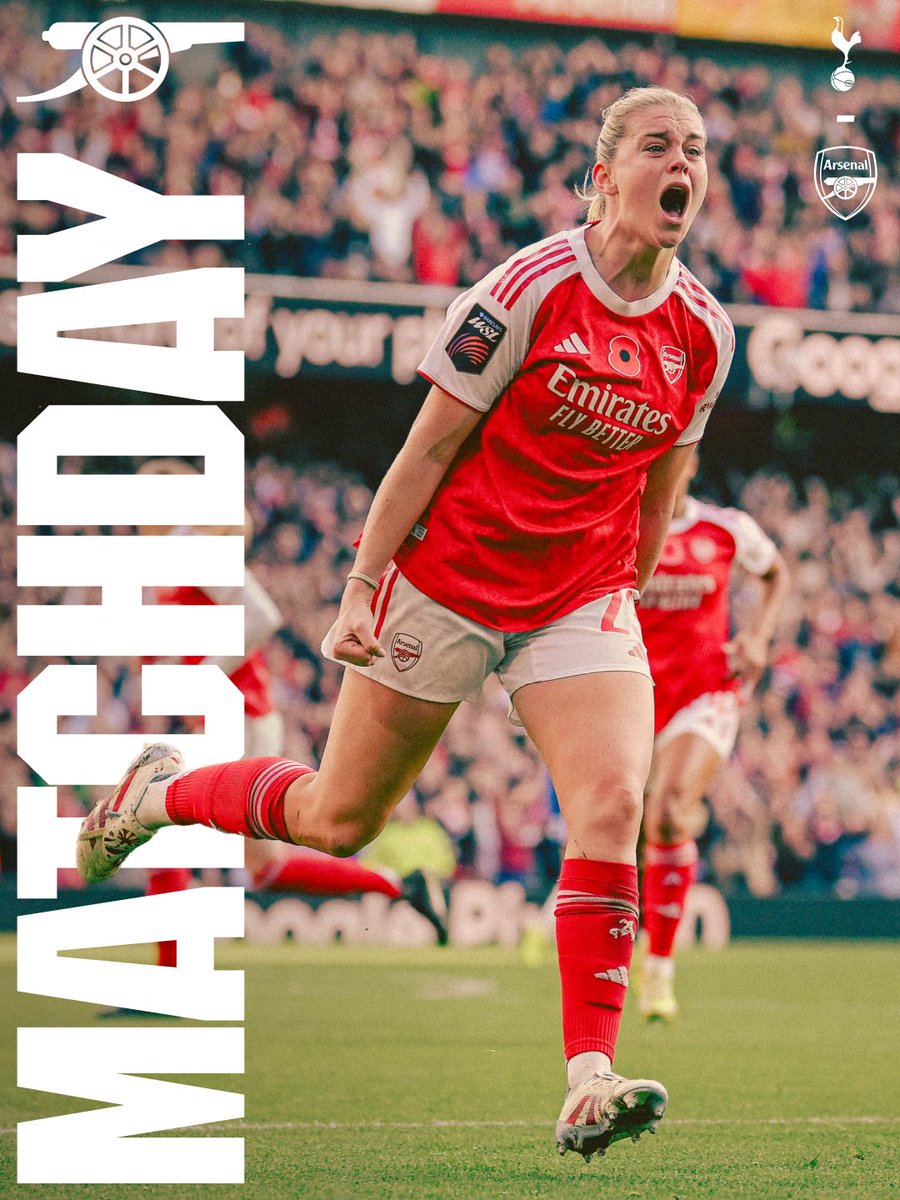 🔴 𝗠𝗔𝗧𝗖𝗛𝘿𝘼𝙔 ⚪️

🆚 Tottenham Hotspur
⏰ 2:30PM (UK)
🏆 <a href="/BarclaysWSL/">Barclays Women's Super League</a>
🏟️ Brisbane road