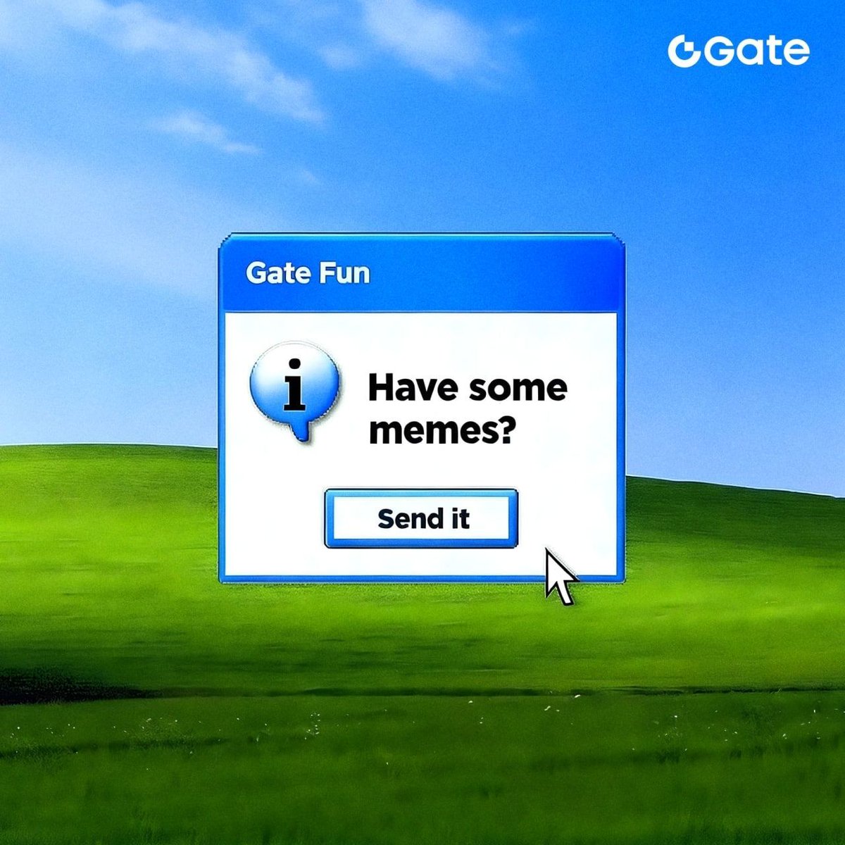 Gate tweet media