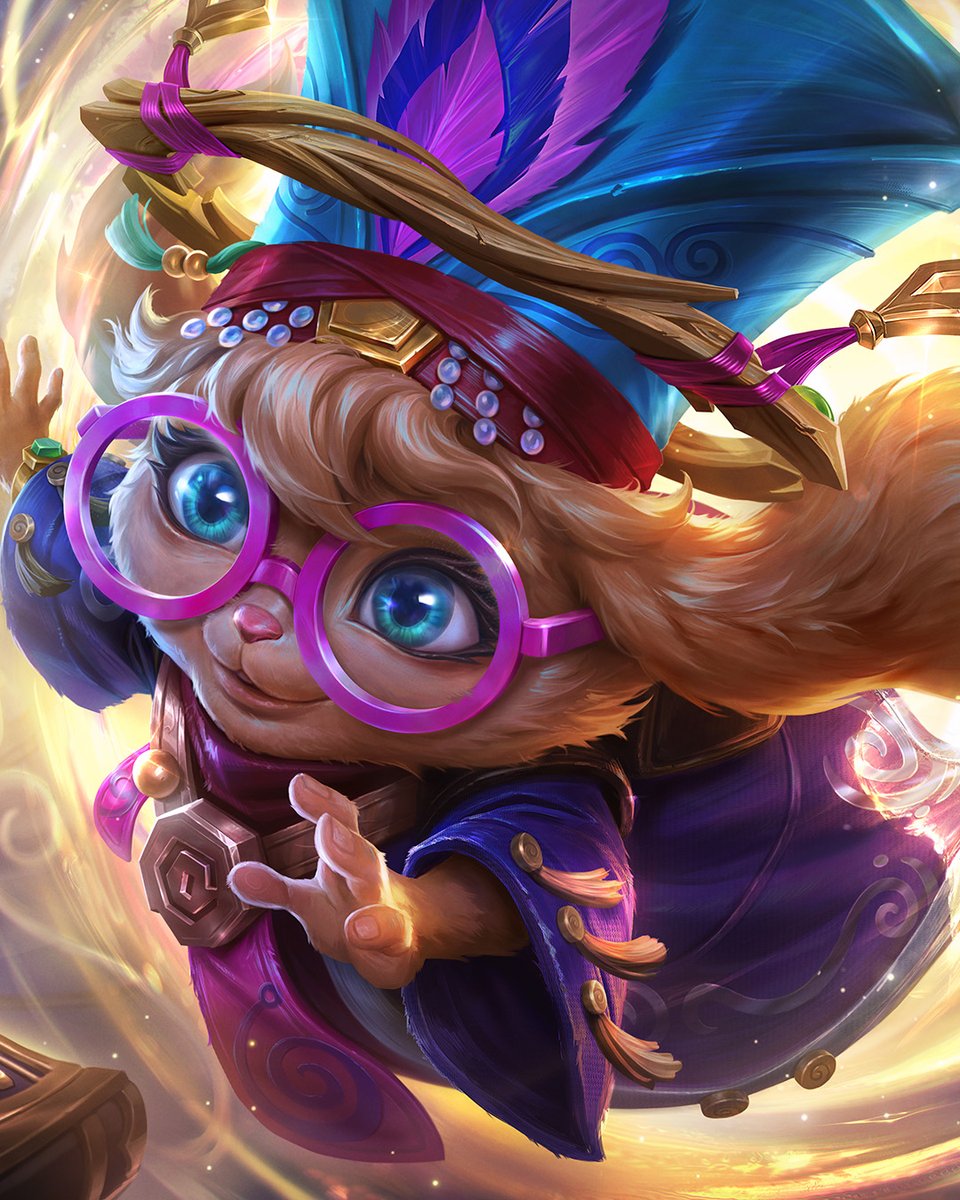 Elle s'est peut-être un peu perdue entre les royaumes, mais elle n'a pas perdu le sens des priorités : expérimentations, chats, et une bonne tasse de thé 🐱🫖 

Norra ouvre un portail vers Wild Rift en 2026 👵 📖