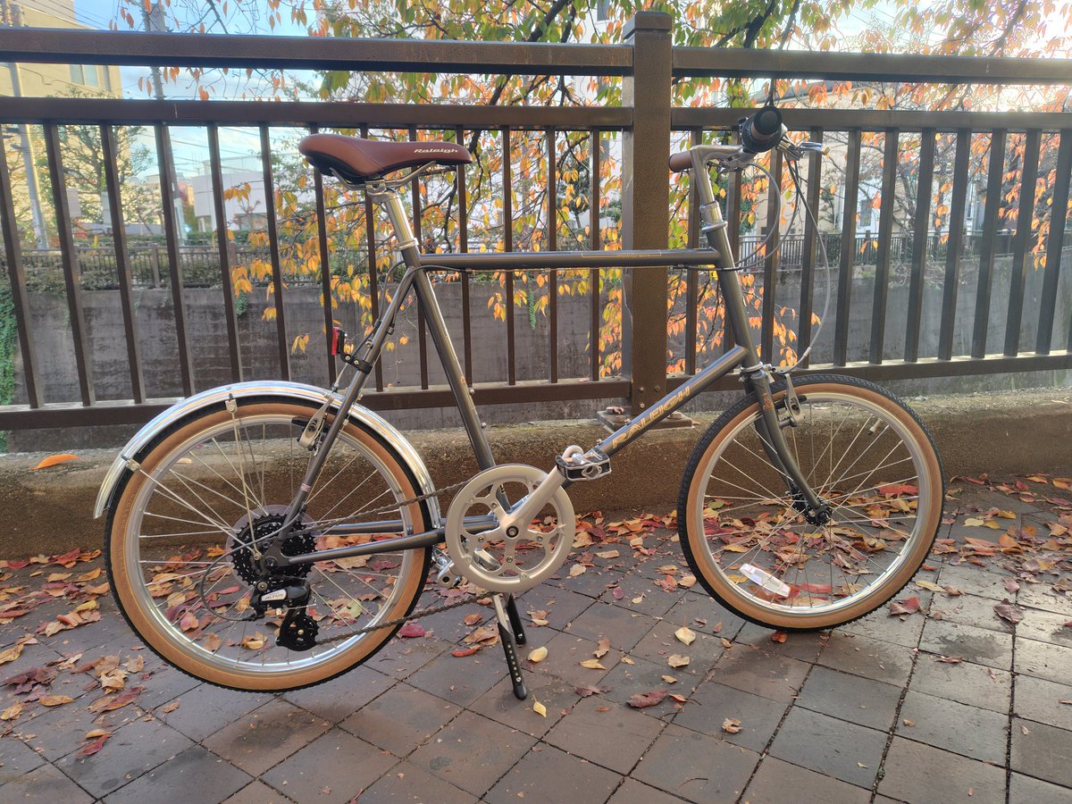 新車買いました。 #RALEIGH #ミニベロ #小径車