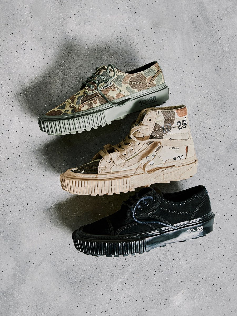 WTAPS and OAMC have come together with Vans for the release of