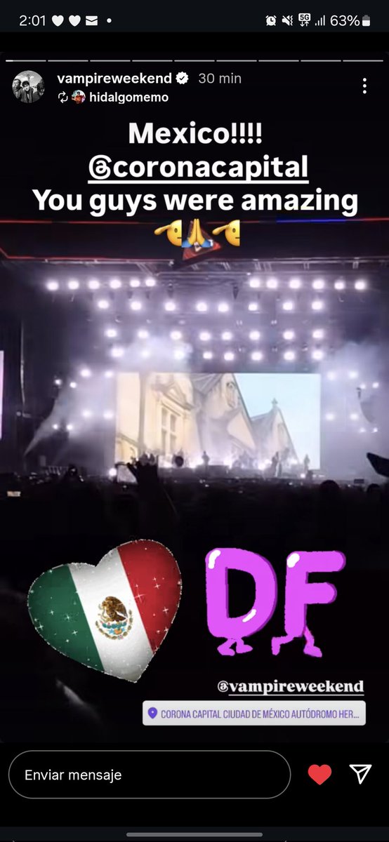 Nos aman y los amamos!
Su sticker del DF 🤭