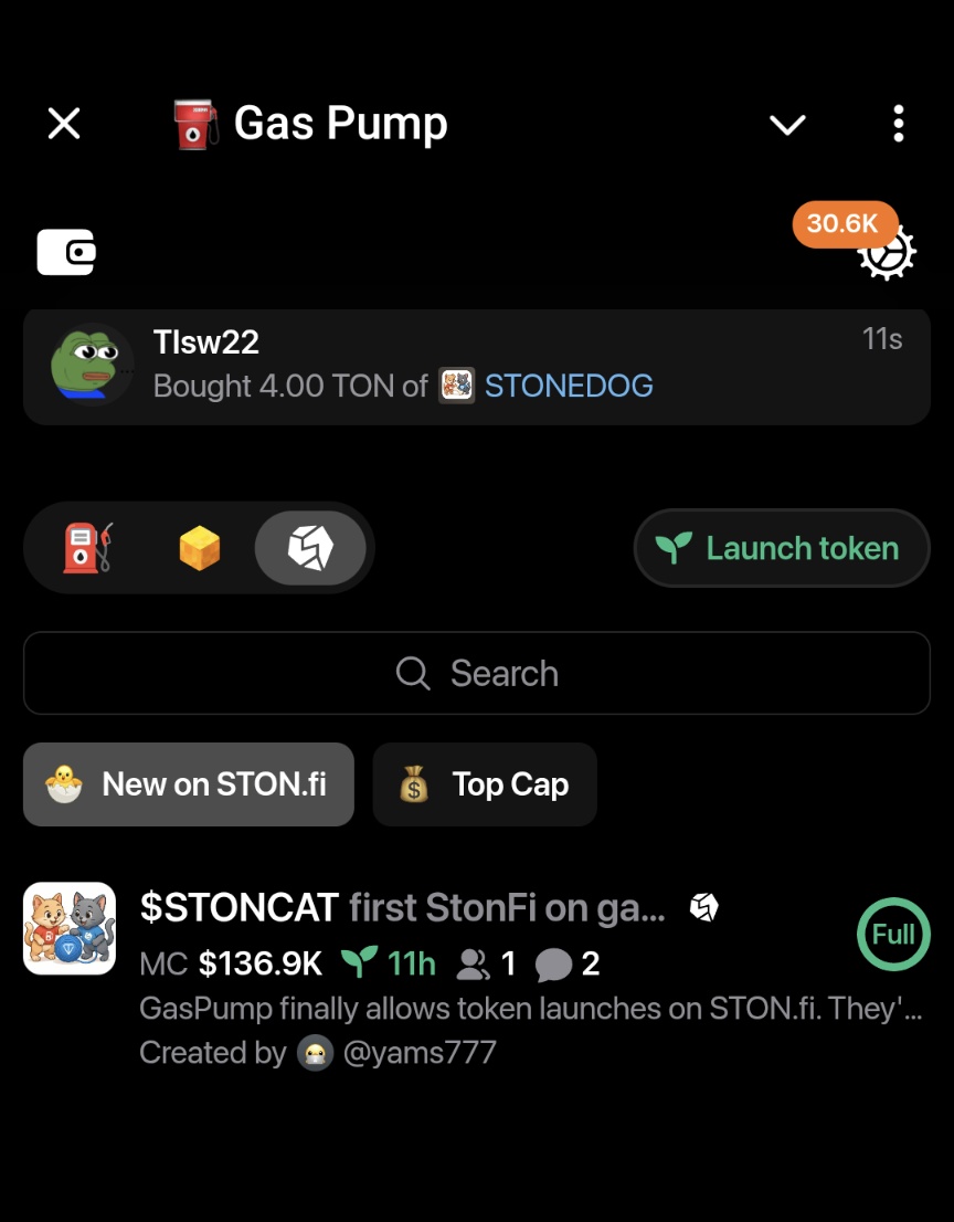 Important! ⚠️

Yesterday <a href="/gaspump_tv/">GasPump</a> added the possibility to deploy jettons after bonding to StonFi. 

So far there was only one migration, but overall it's a good sign!