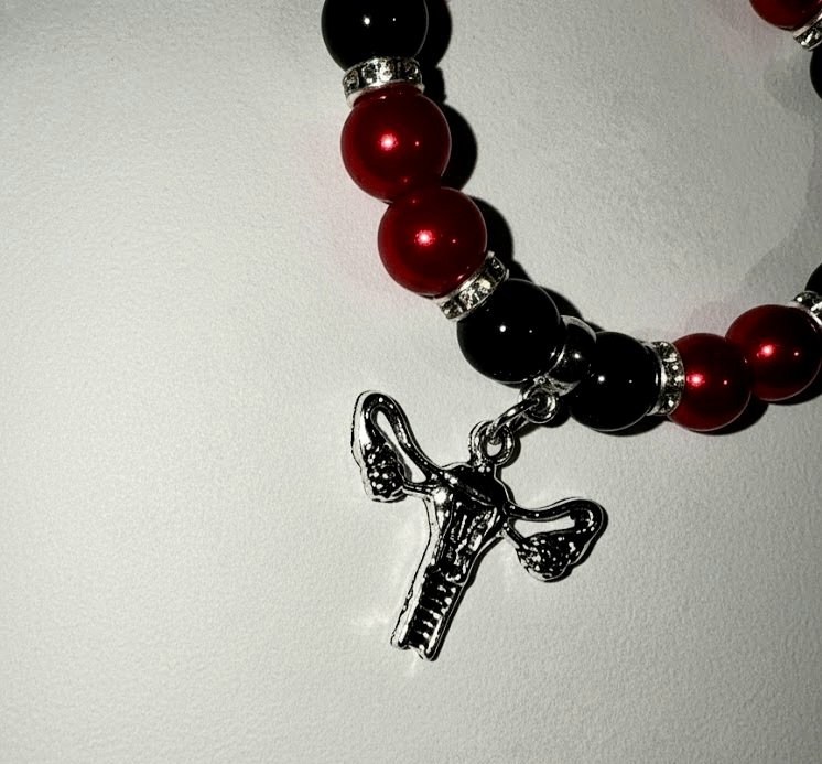 SeparatistSista's tweet image. Menstrual bracelets. 100% of the proceeds go to menstrual research, menopause research, and projects, organizations, or initiatives that provide menstrual hygiene products to the womyn and girls who need them.