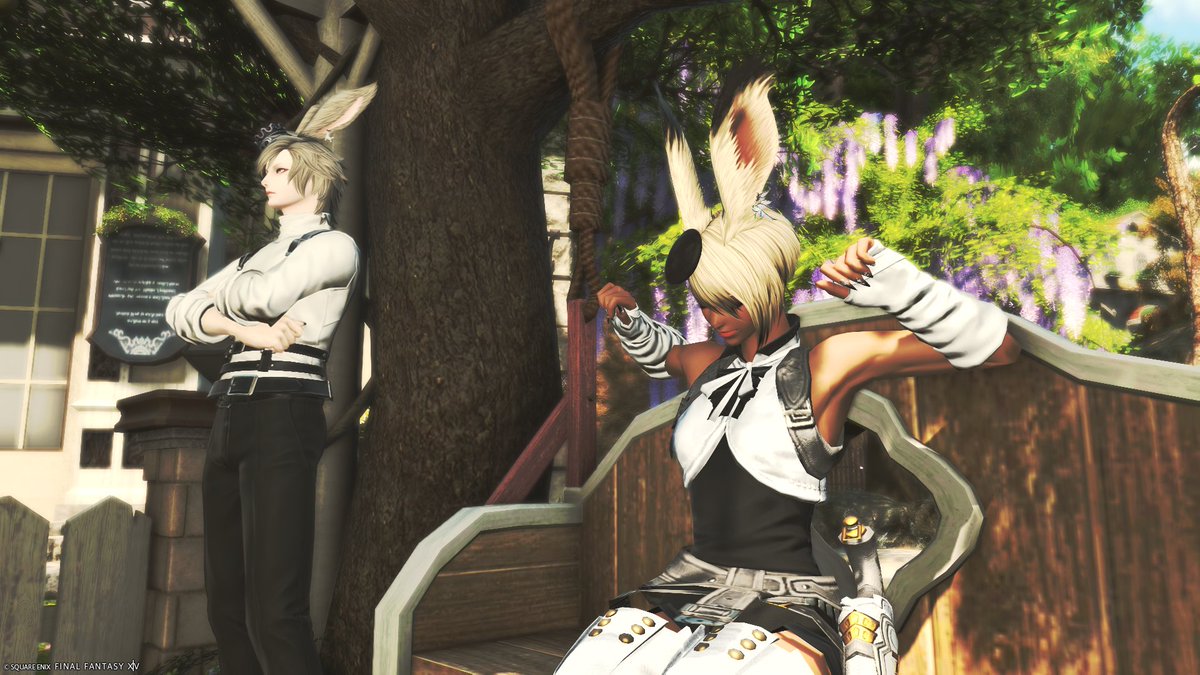 ff14_malice's tweet photo. フレンド宅近くのおうちでパシャリ https://t.co/jD1nPOeHn1
