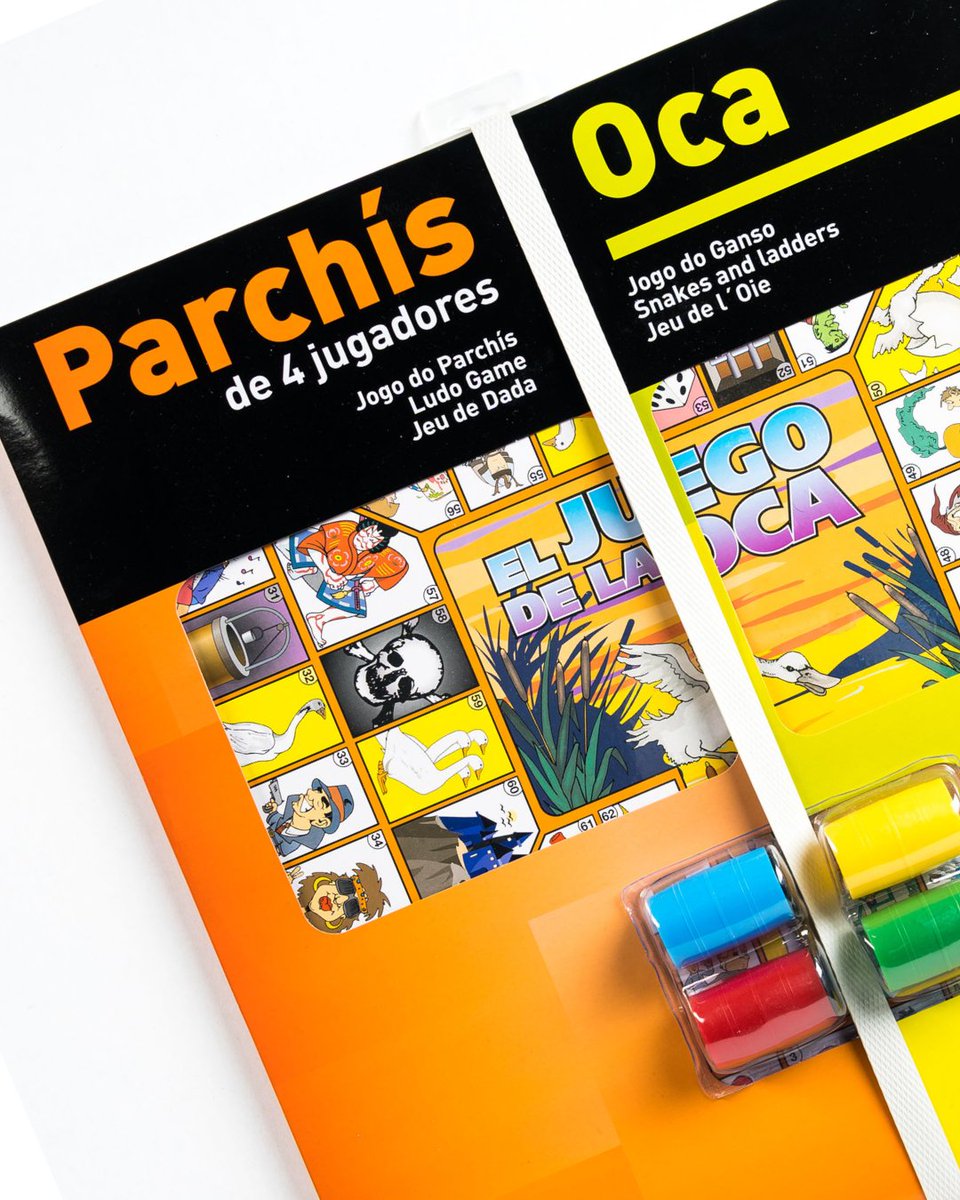 Eres más de Parchís 🔴 🔵 🟡 🟢 ... o del juego de La Oca? 🎲 🦆 
¿Y por qué no los dos? Con el doble tablero Parchís/Oca de Fournier, tú eliges a qué jugar en cada momento.
Simplemente, dale la vuelta al tablero... ¡y a jugar!

#nhfournier #parchis #oca #juegosdemesa