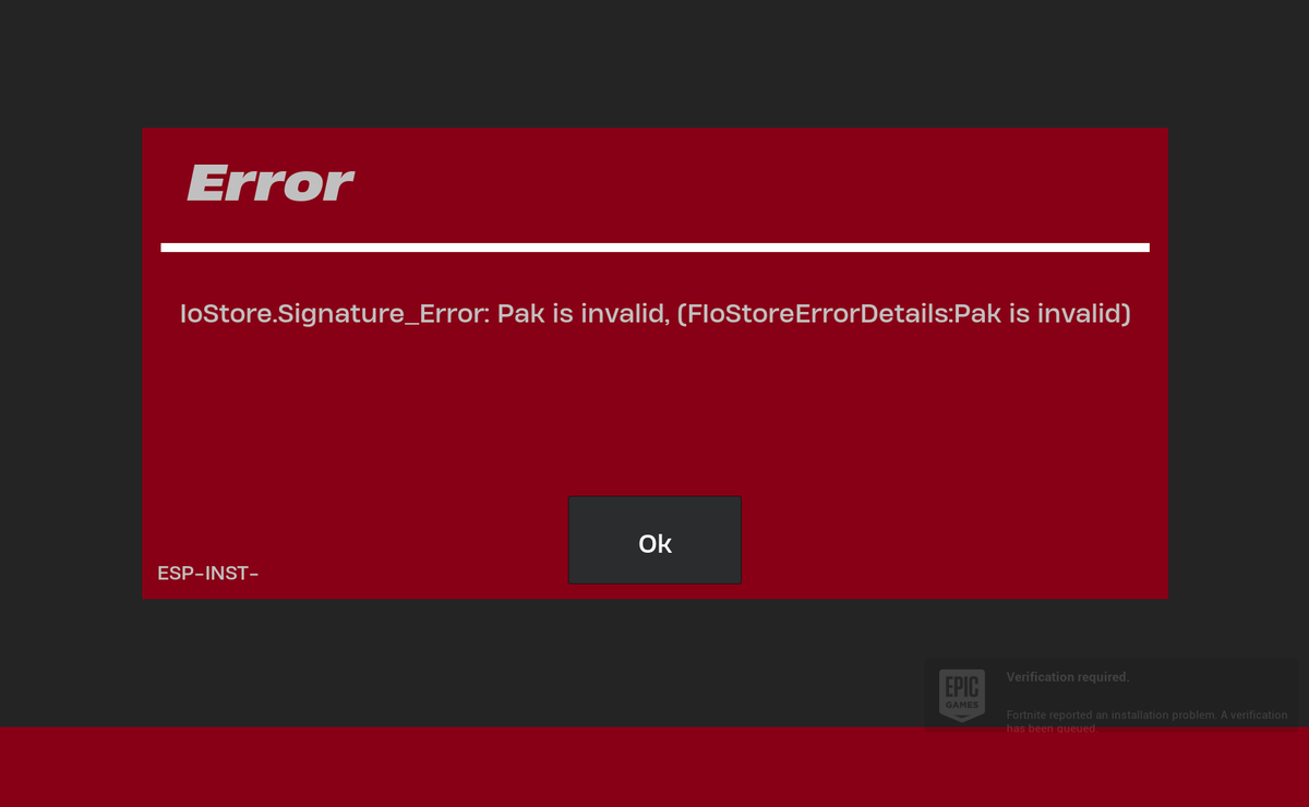 Wanted to play a little bit and installed the game and now this pops up, any suggestions how to fix it, keep in mind I reinstalled the game, verified files two times and still <a href="/FortniteGame/">FortniteGame</a> <a href="/FortniteStatus/">Fortnite Status</a>