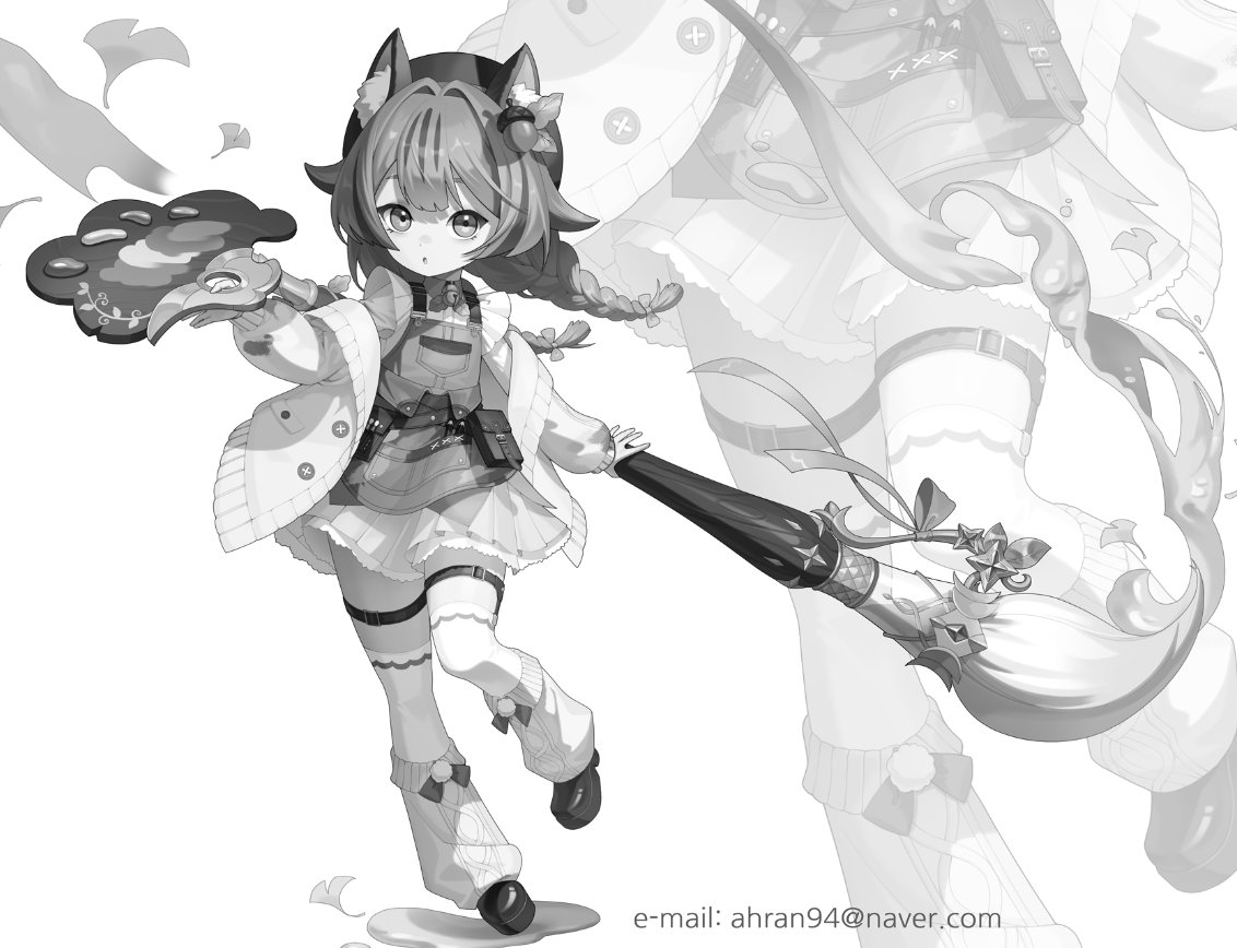 🐿️🌰
 #oc #character #art #gameart