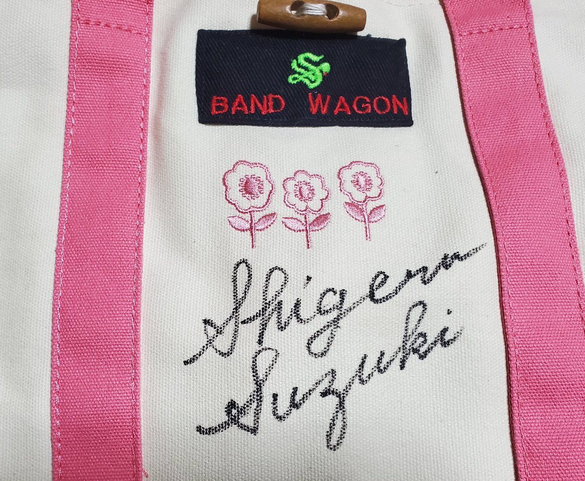 〔超希少〕LittleGleeMonster サインバッグ もう10年近く前にグッズとして販売されてたこのトートバッグ。 日本の