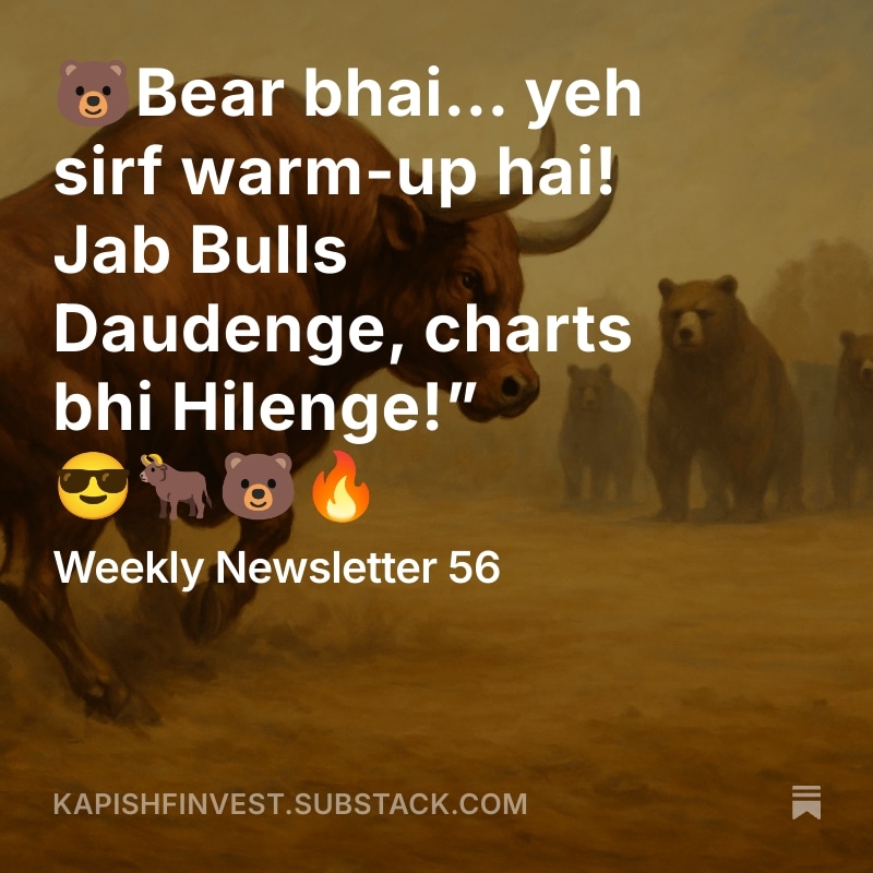 KapFinMFSIP's tweet image. Bulls lifting power, Bears lifting tension! 💪🐂🐻
tinyurl.com/KapishWeeklyNe…