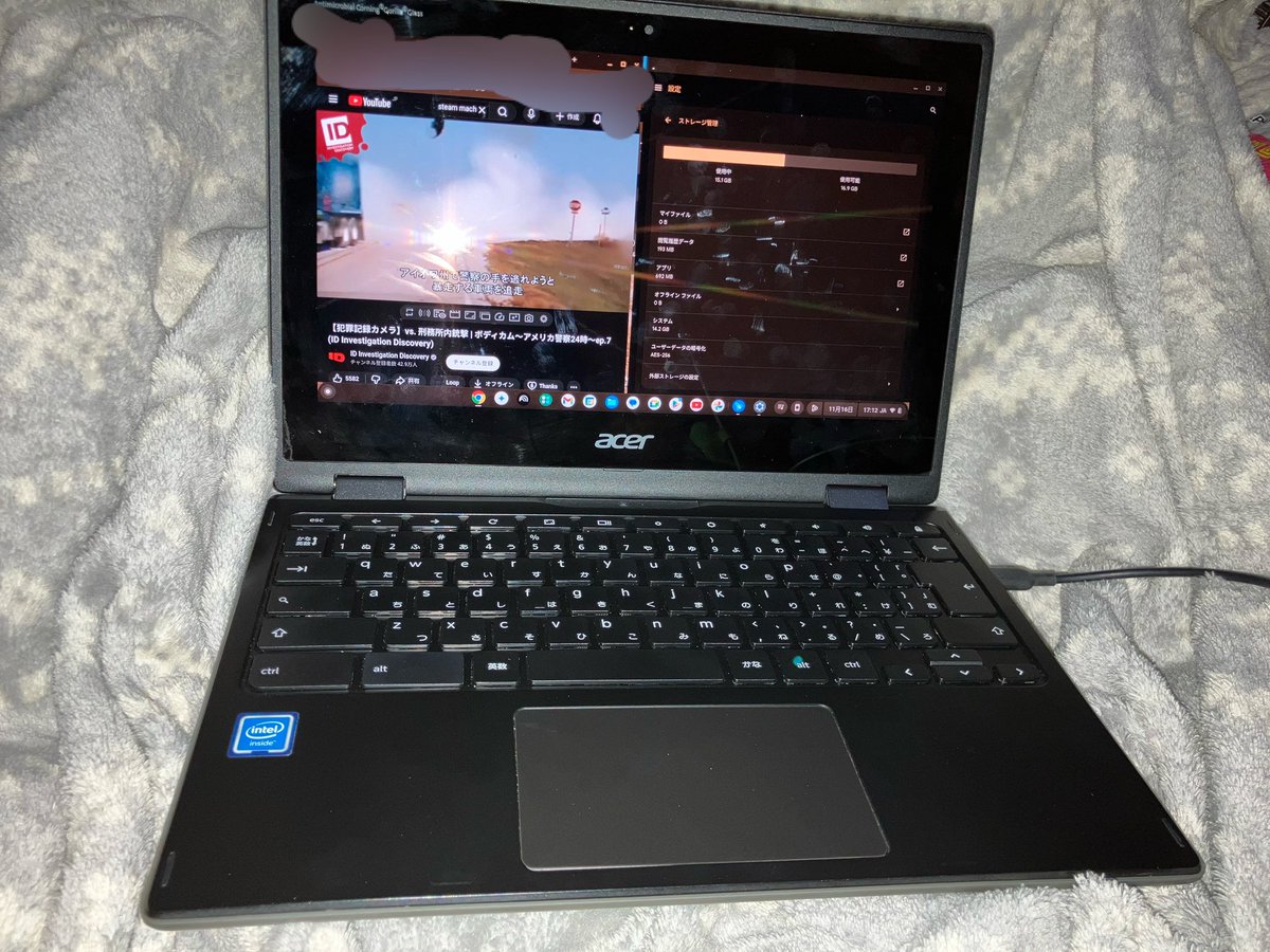 アキバでジャンクで出回っていたAcer Chromebook R752を購入