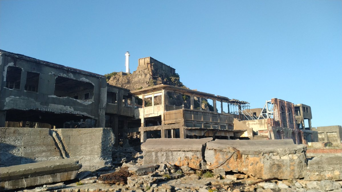 午後便も上陸できました🙌🏻

本日もご参加いただき、誠にありがとうございました！🙇

#軍艦島  #軍艦島クルーズ  #端島 
 #高島  #世界遺産  #長崎観光