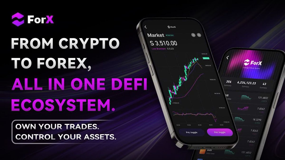MahmudaNFT's tweet photo. ForX Finance — The Ultimate SuperDEX for Pros 🚀

⚡ Ultra-fast execution
💧 Deep liquidity
💰 Low fees
📊 Advanced tools (Crypto, Forex, Stocks, Commodities)
🛡️ Enterprise-grade security

@ForX_financeX 

https://t.co/NTyrmCbqFn https://t.co/19Ziocq5vb