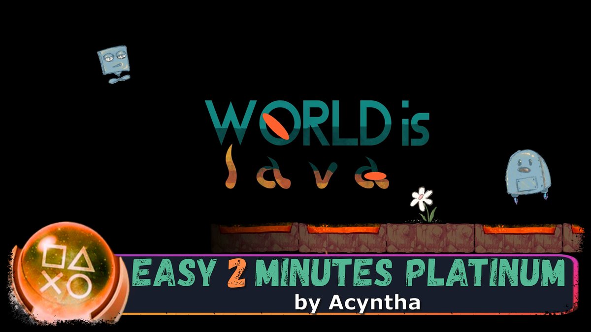 SilentGhost86's tweet image. WORLD IS LAVA - Super Easy &amp;amp; Fast 2 Minutes Platinum Game - Trophy Guide youtu.be/IrN4MjwbvGs?si… via @YouTube @AcynthaArts 

#PS4Share #ps4 #PS5Share #PS5 #PlayStation #PlayStationTrophy #EasyPlatinum #Guide #Review #platinumtrophy #Acyntha #WorldIsLava