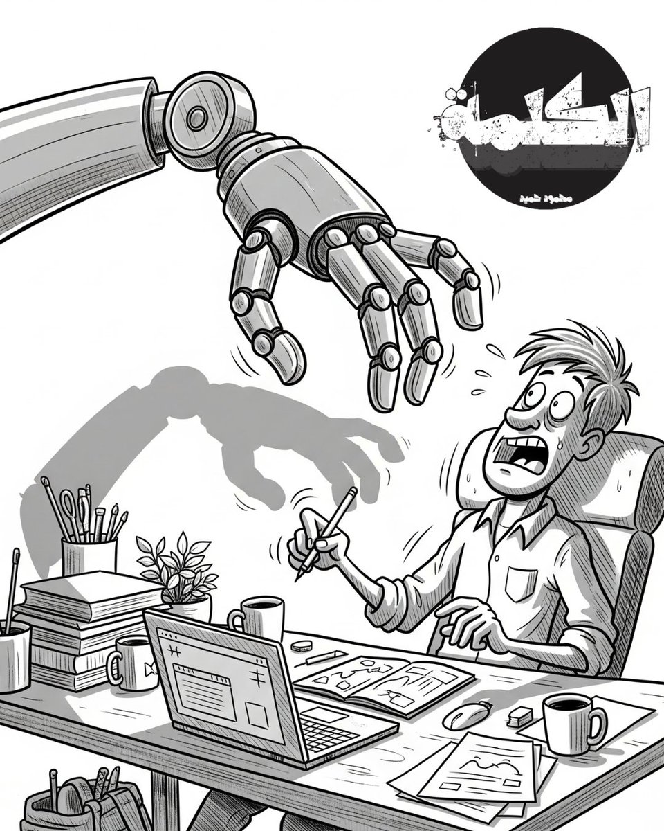 MHameed00's tweet image. الـ AI أسرع…
بس مش أذكى من خبرة فريلانسر فاهم شغله.
اللي هيستبدله؟
الشغل المكرر.

اللي مش هيتبدل؟
الخبرة، الأسلوب، الفهم الحقيقي للجمهور.
الخوف مش من الذكاء الاصطناعي…
الخوف من إنك تفضل تشتغل زيه.

#AI #Freelancing #DigitalWork #MarketingStrategy