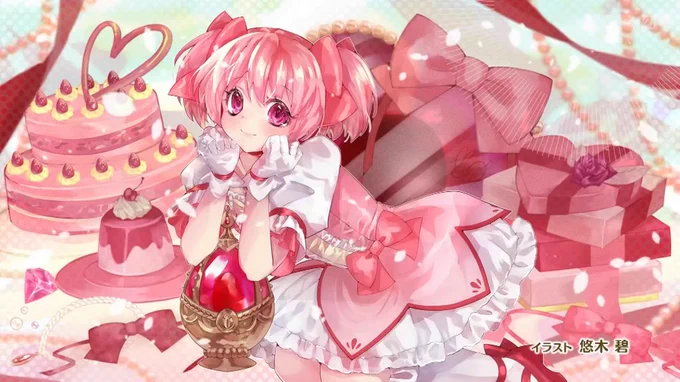 今週のイラストはまどか役の悠木碧さん! #まどかマギカ