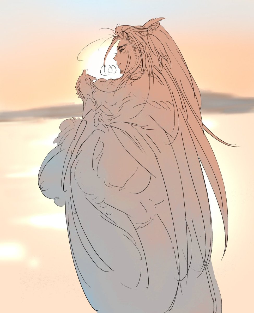 #殤不患 
冬日（？）長冬毛