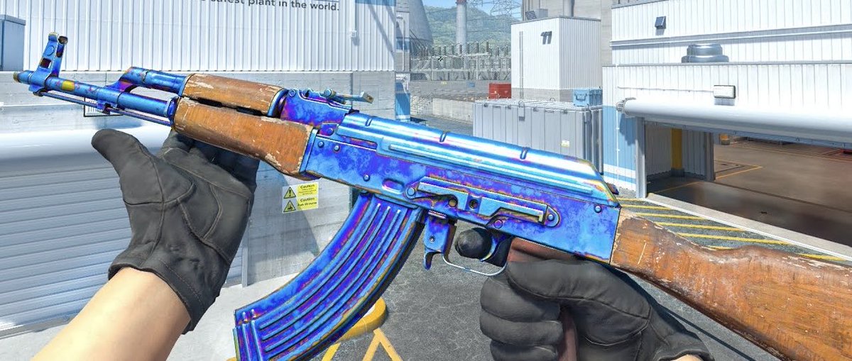 csgobluegem's tweet image. Now that M4A1-S Solitude is out of the Armory…

Let’s be honest: an AK-47 Heat Treated would be a dream come true!
Would you hunt a AK-47 Heat Treated blue gem? 🔥💎