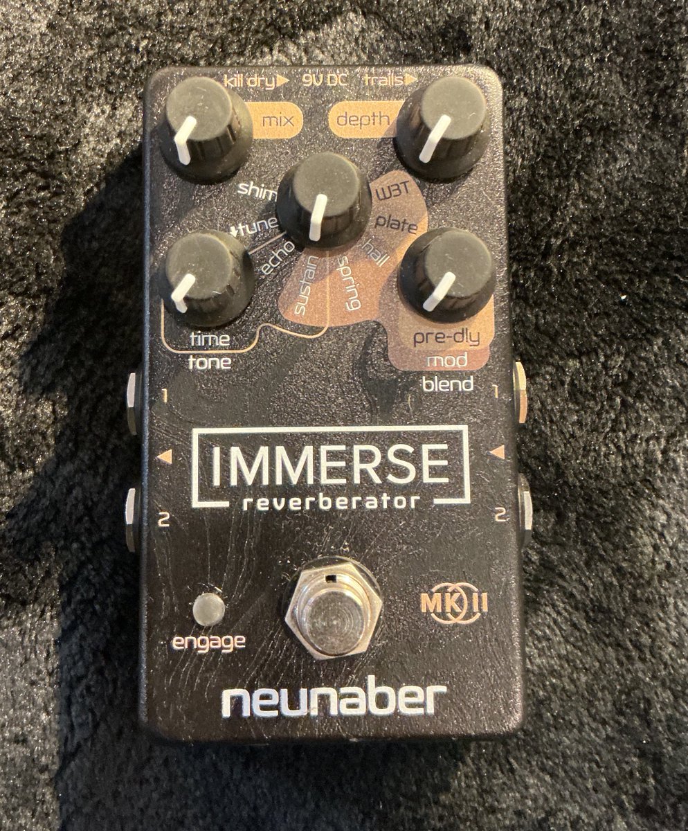 つくば店】Neunaber / IMMERSE Reverberator Mk II 中古にて入荷しま