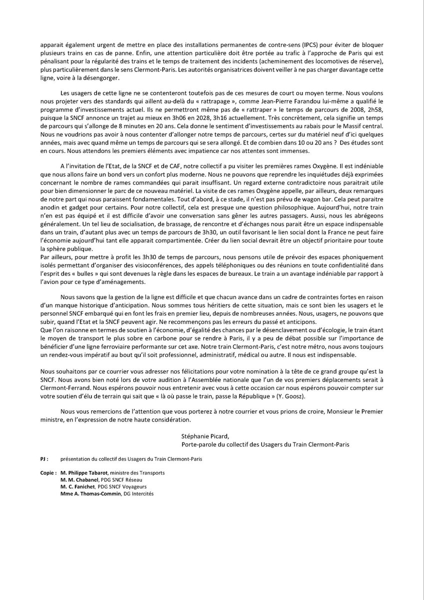 (2/3)
✅ Un retour aux tarifs de 2024, dès janvier 2026, puis un gel des tarifs jusqu’en 2028. Souvenez-vous que la hausse des tarifs en début d’année 2025 a été perçue comme une provocation. C’est l’étincelle qui a déclenché l’organisation des Trains de la Colère en avril.