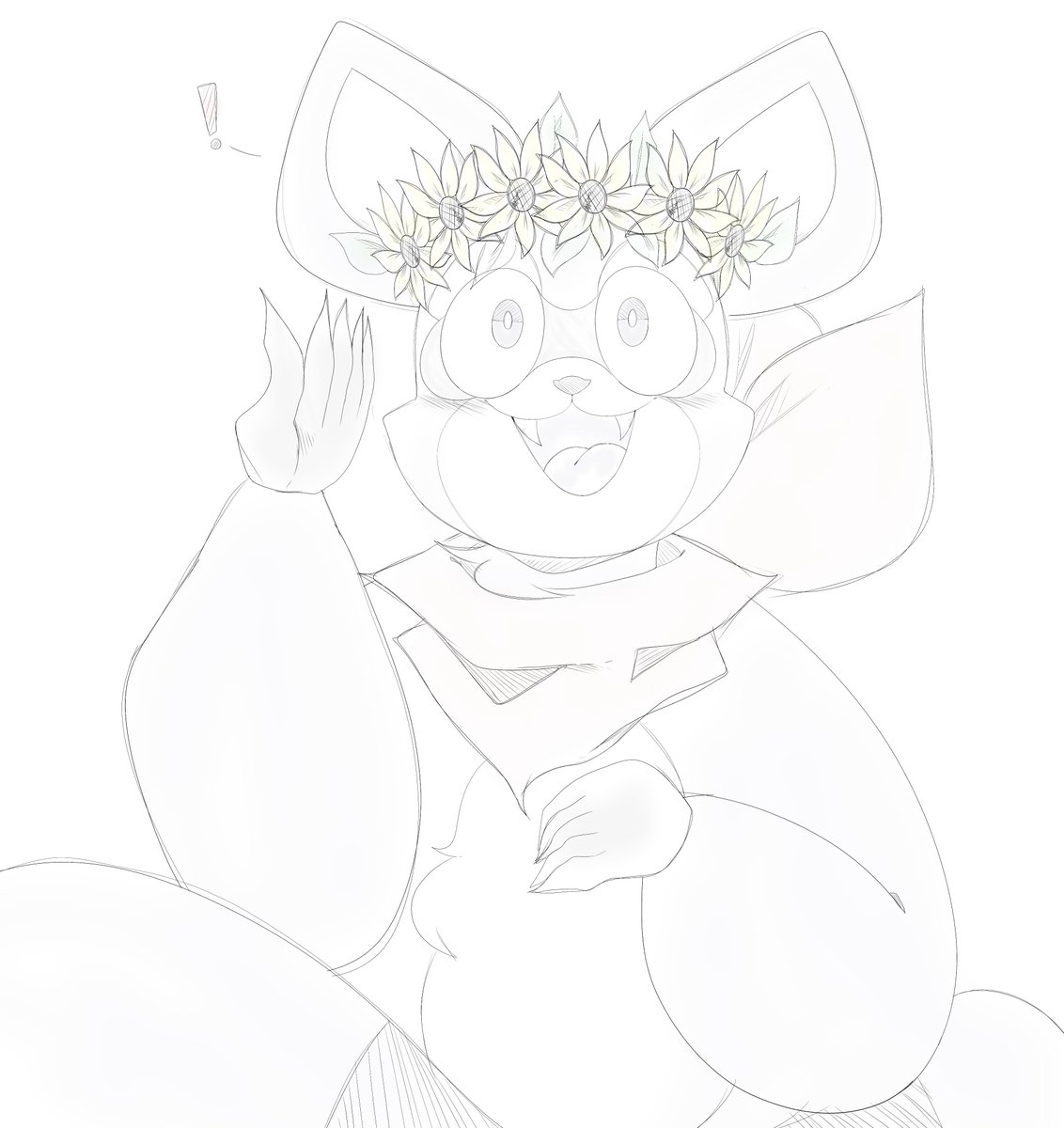 Kem2vAO2l37IUYE's tweet image. Little doodles!:3🌻🦝