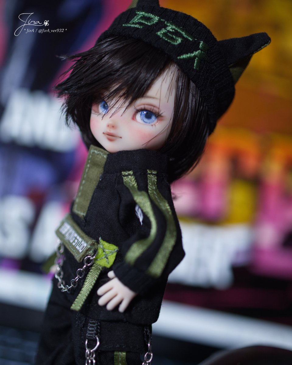 オビツ11、ちっちゃいのに本当よく動く。すごいな😳 可愛くできてくれ