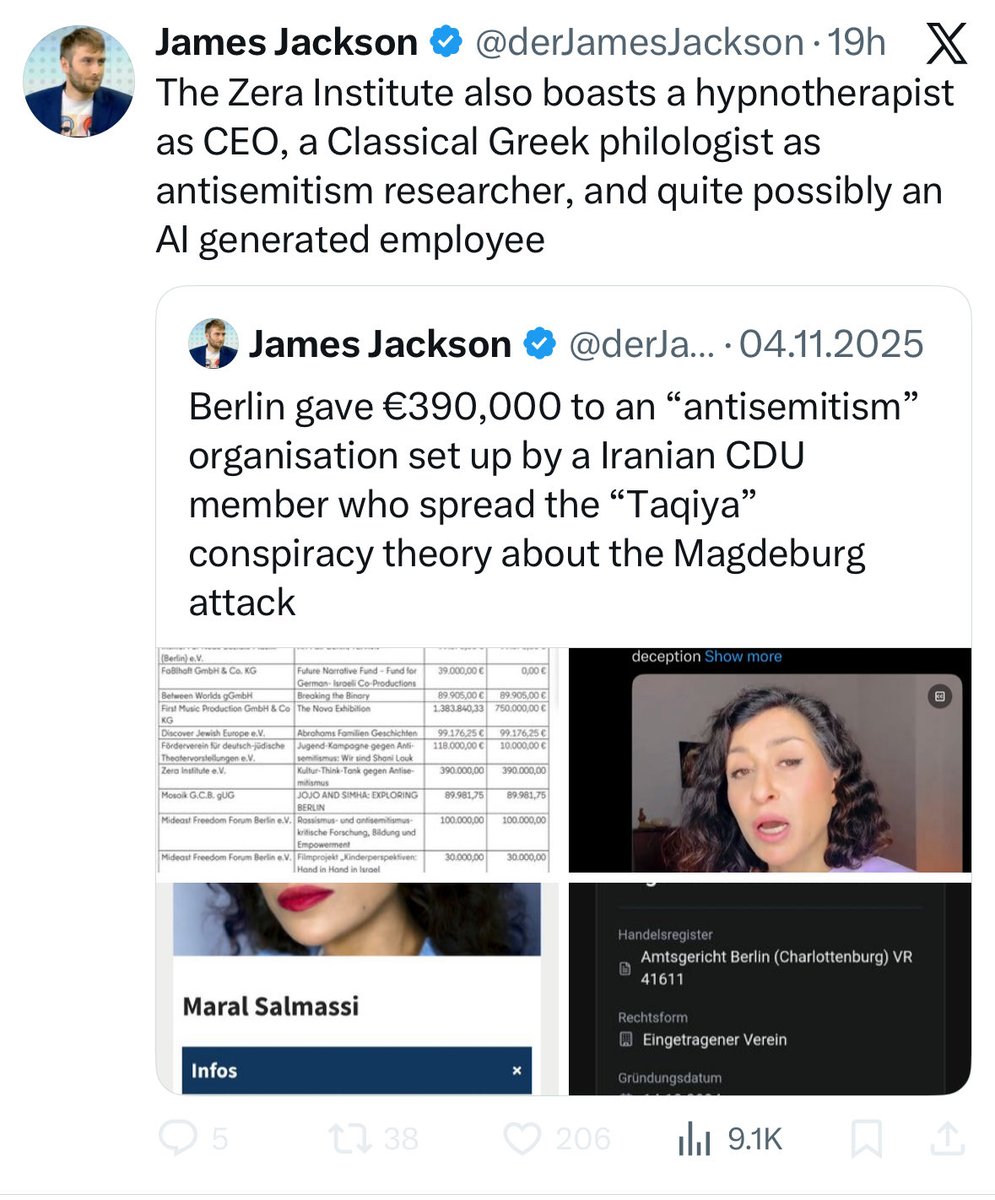 So lange beschäftigungslose “Journalisten” aus Großbritannien es weiterhin zu ihrem Geschäftsmodell machen, erfolgreiche Menschen mit Migrationshintergrund wegen antisemitischer Kontaktschuld zu diffamieren, ist Berlin anscheinend noch nicht gentrifiziert genug