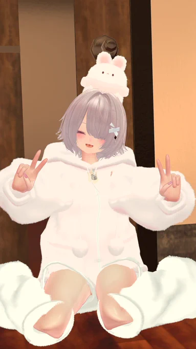 かろんさんかわいい～!!! 乗せてもらえてうれしい～!!!