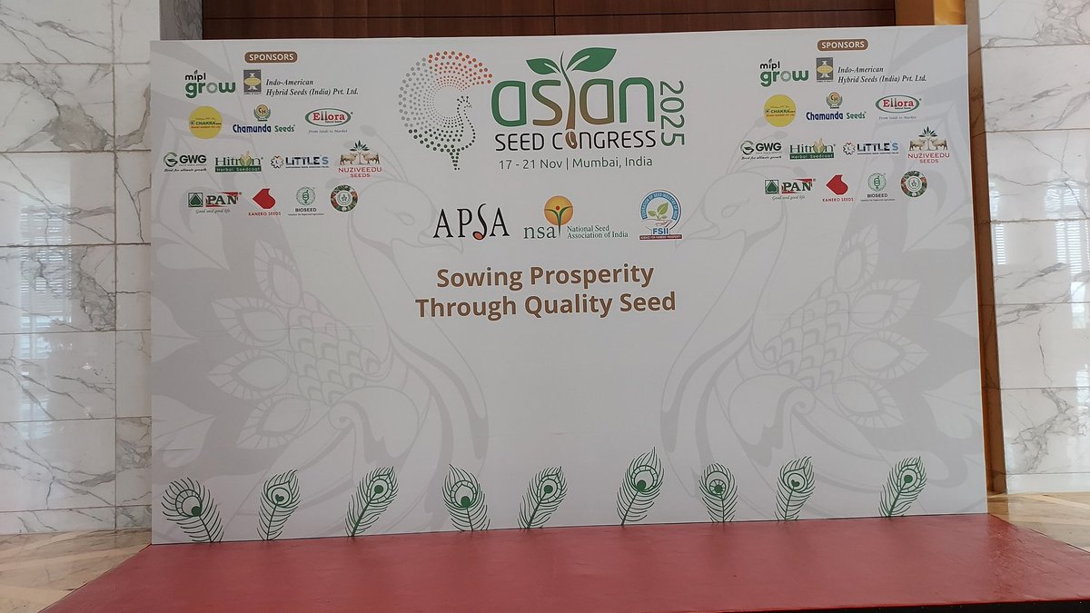 mabo3355's tweet photo. Asian Seed Congress 2025 is ready to go!! https://t.co/nwLVZFofM8