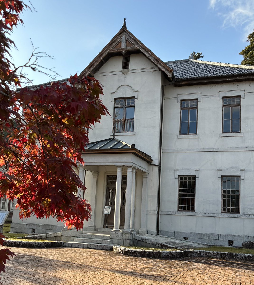 hikariganzaki's tweet image. 利助亭の会場です。
旧伊藤公邸にて、落語会です。
#鈴々舎馬るこ　#もみじ　#光市　#落語