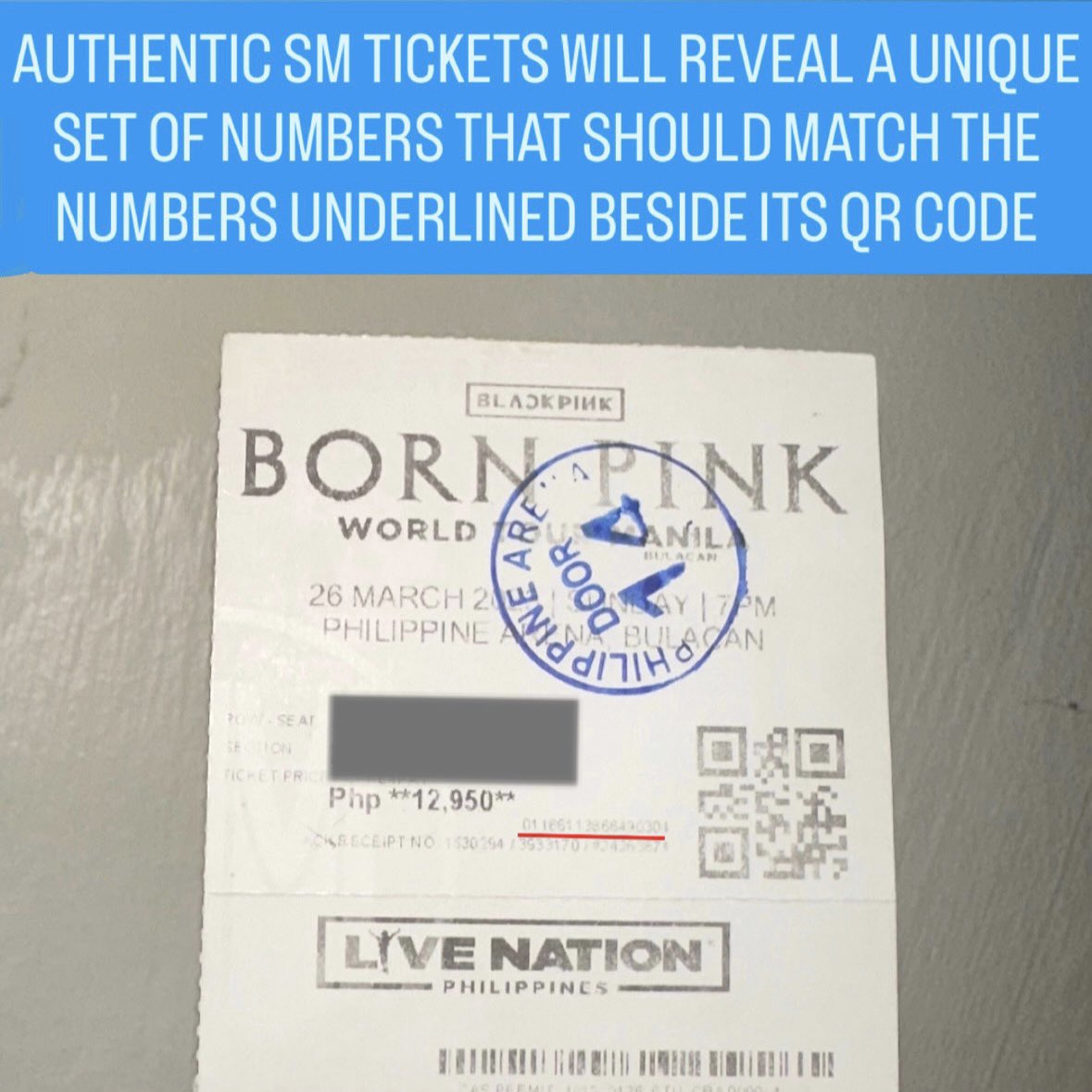 SWA99ERON5MIL's tweet photo. 💡IMPORTANT TIPS TO CHECK IF YOUR PURCHASED SM TICKET IS AUTHENTIC COMING FROM SOMEONE WHO HAS NO LUCK WHEN IT COMES TO PRESALE OR GENERAL TICKET SELLING

*DISCLAIMER: THESE TIPS ARE BASED FROM MY OBSERVATION ONLY &amp; I’M NOT AFFILIATED WITH ANY TICKETING SERVICES/OUTLET MENTIONED https://t.co/qiYtoXPeAO