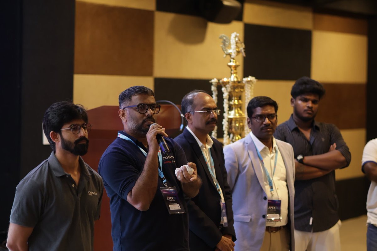 inoaug's tweet image. 💬 Q&amp;amp;A Time!
Wrap up the day with an open, fast-paced Q&amp;amp;A — ask, explore, and learn directly from the experts. 🚀

#APEXAIDays #OracleAPEX #AI #INOAUG