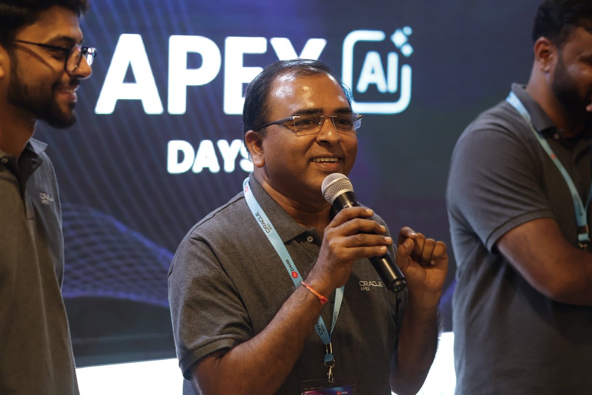 inoaug's tweet image. 💬 Q&amp;amp;A Time!
Wrap up the day with an open, fast-paced Q&amp;amp;A — ask, explore, and learn directly from the experts. 🚀

#APEXAIDays #OracleAPEX #AI #INOAUG