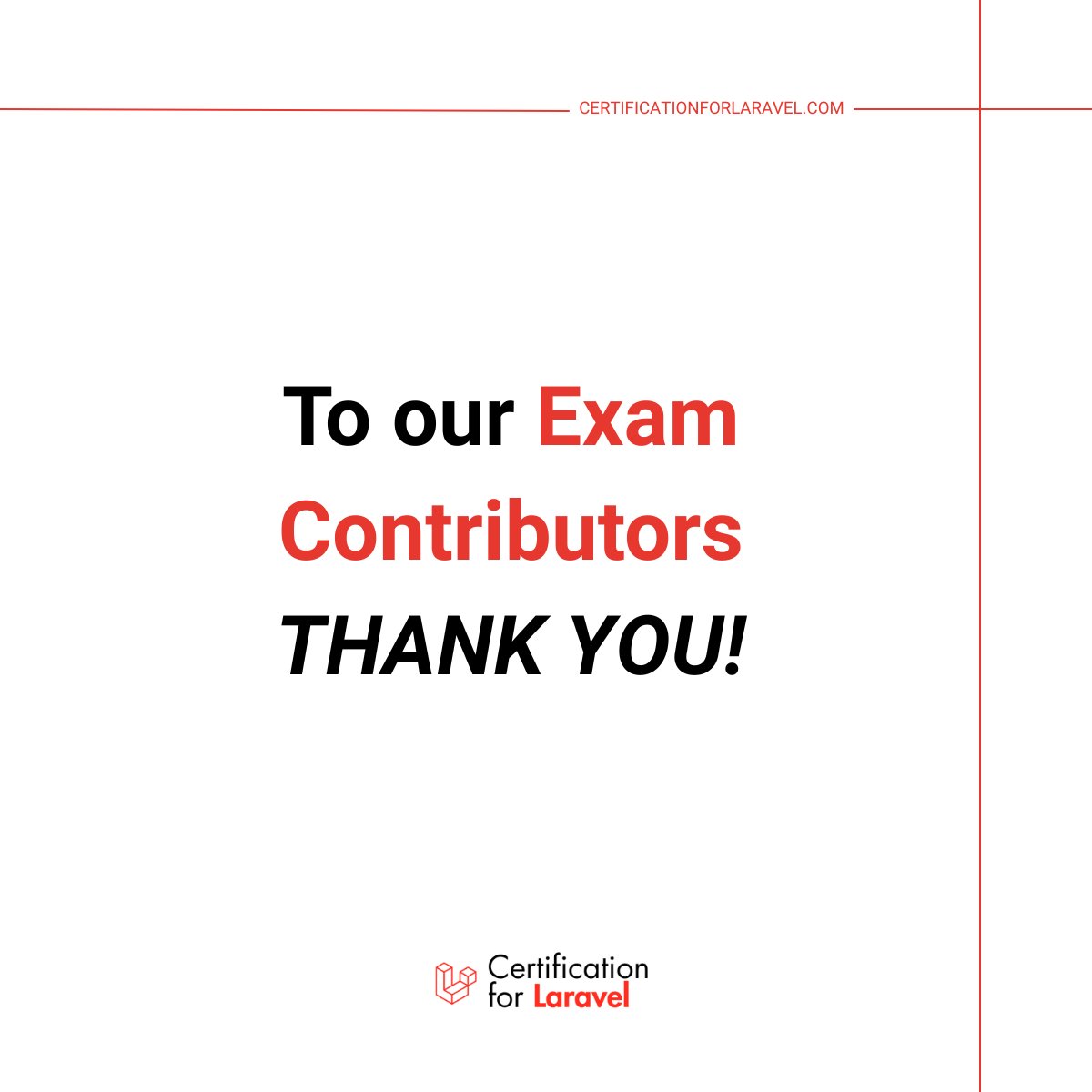 LaravelCert's tweet image. Today I want to give a big shout-out to one of the groups of people who make our certification exams possible: our 👏 Exam Contributors. 🎉

linkedin.com/posts/certific…