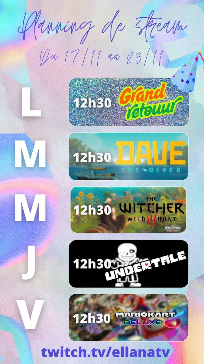 ☀️ La streameuse la plus énergique de tes après-midis reprend du service ! Très en forme après un long voyage à Sulawesi, je reviens avec pleiiin d'anecdotes folles à te raconter !

Alors, tu seras de la partie ? 🔥 twitch.tv/ellanatv