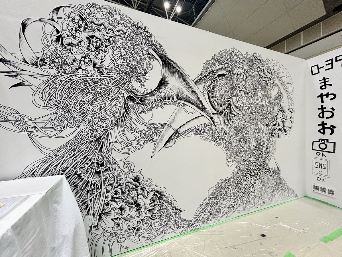 完成しました！！！！！！
#デザフェス
#ライブペイント